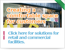 Creating a comfortable space for customers